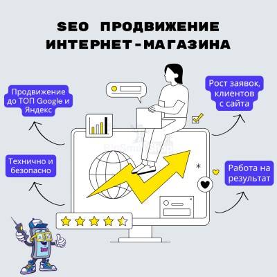 SEO продвижение интернет-магазина - купить в Миглакасимахах